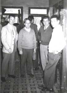 MARS 1961 au NOVELTY

1- Jeannot BUIGUES 
2- Jean SINTES
3- Michel HEBLER
4- Charly BENSAID