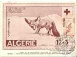 ALGERIE - Timbre de la Croix Rouge