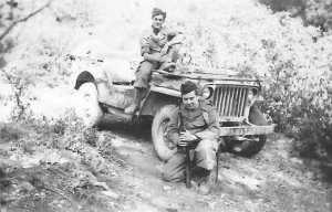 La JEEP - Serge SEROR 
et un gars qui faisait le SM