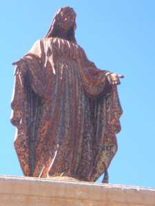 Statue de La Vierge
en 2007
