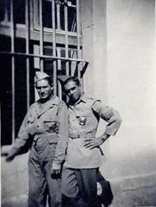 30 octobre 1945 
a droite Guy WERY