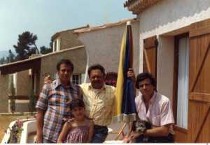 La Ciotat Mai 1980
Chez Guy et "Rosette"
---
Daniel WERY
S. WERY
Guy WERY
Jean Marie WERY
Pitchounette