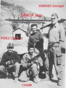 GRACIA Jean
XIMENES Georget
PEREZ Crescent
CHAIBI