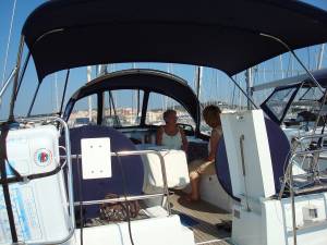 Highlight for Album: Le voilier d'Andr&eacute; et Claude SUIRE  au Cap d'Agde
