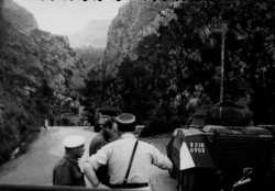 Controle routier dans les gorges