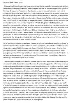 Le RETOUR DES POILUS