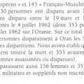 les disparus civils européens de la guerre d'Algérie