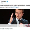 vers une criminalisation de la colonisation française en Agérie ? la réaction de Bernard Lugan