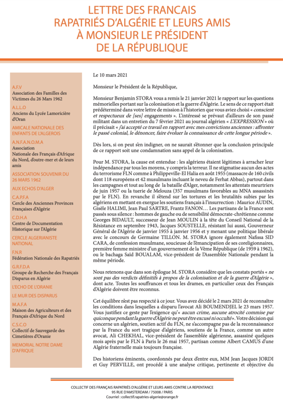 lettre Français rapatriés 10 mars 2021 (1)