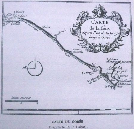 carte de Gorée