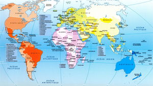 PlanispherePolitique