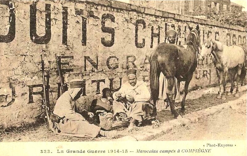 Marocains à Compiègne