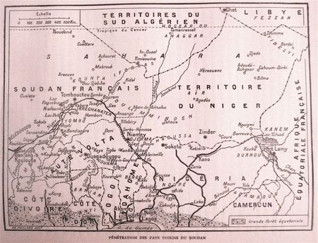 pénétration des pays voisins du Soudan