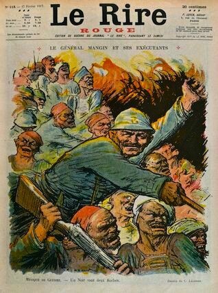caricature Mangin 1917