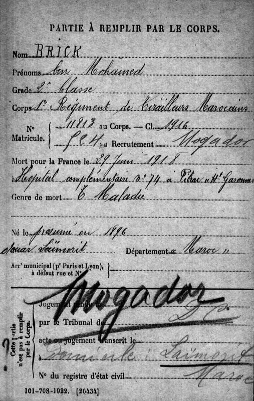 Pibrac mort pour la France