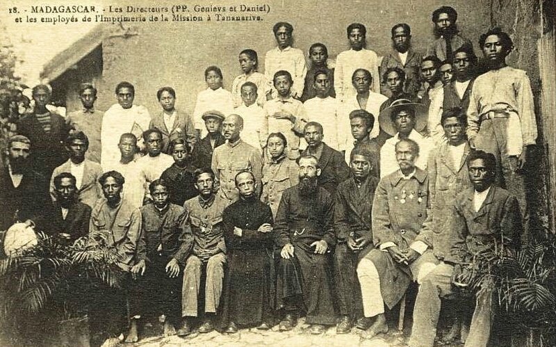 personnel imprimerie Mission