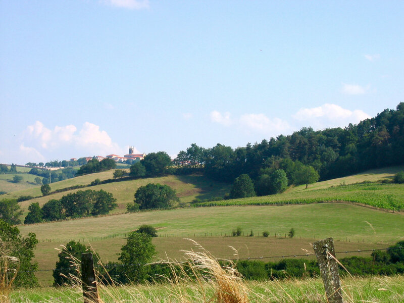 Saint-Just-la-Pendue, août 2004