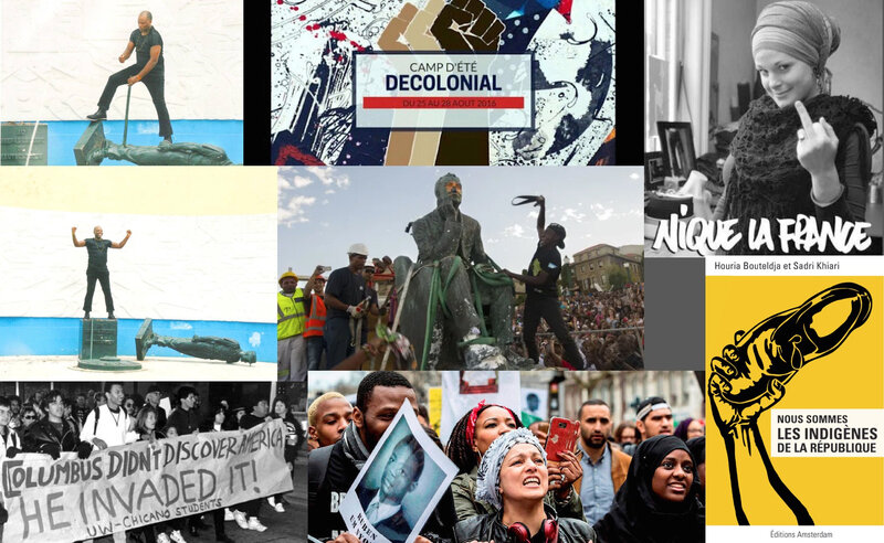 décolonialisme, bannière