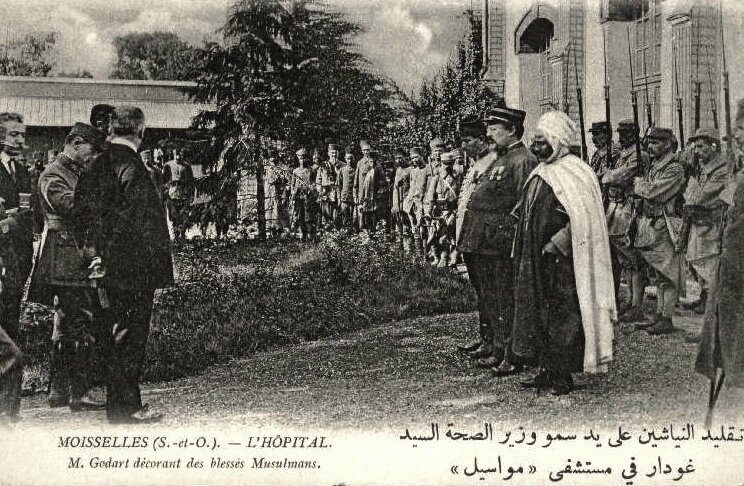 Moisselles blessés décorés