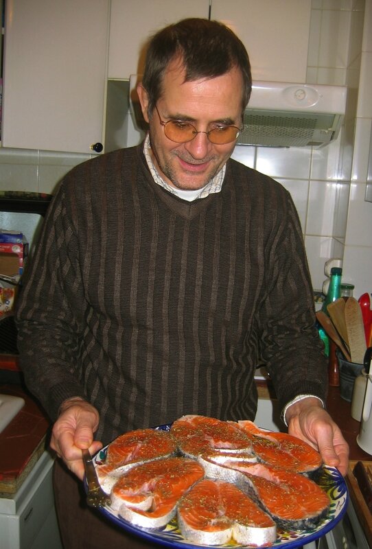 Daniel à la cuisine 23 oct 2005