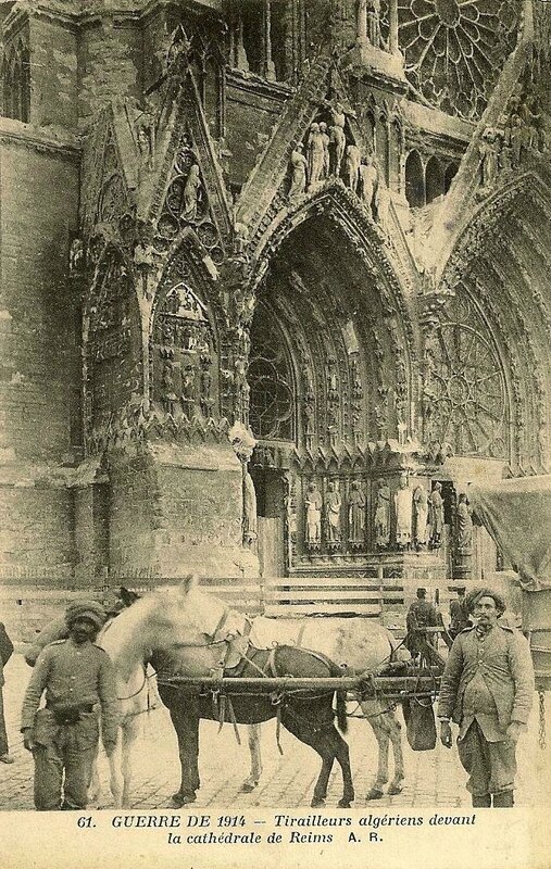 tirailleurs algériens Reims