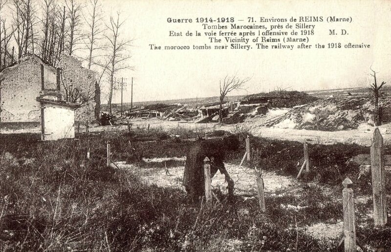 tombes marocaines Sillery 1918