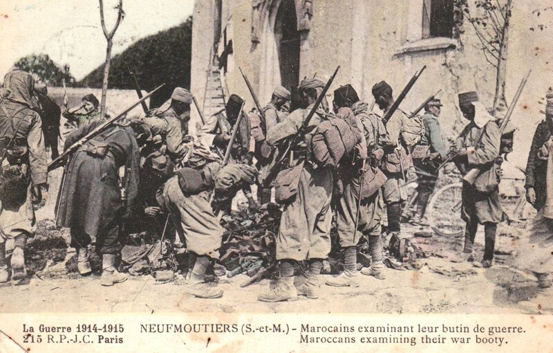 Marocains butin Neufmontiers