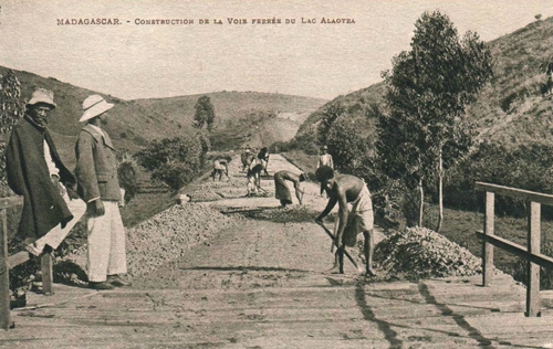 construction voie ferrée