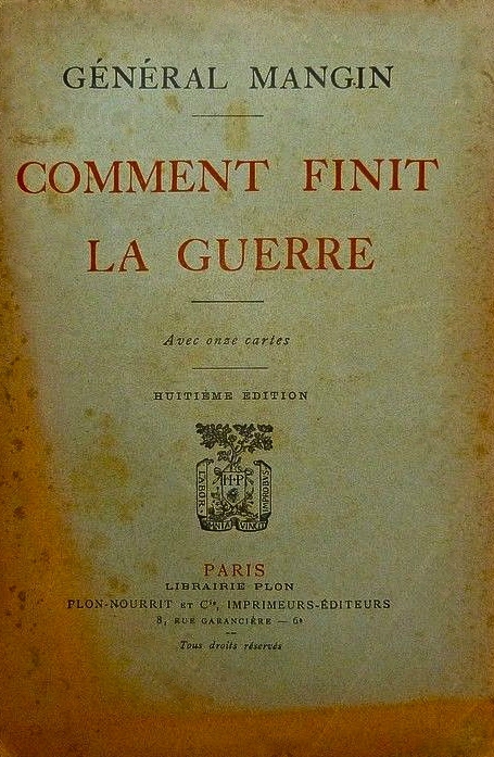 Comment finit la guerre
