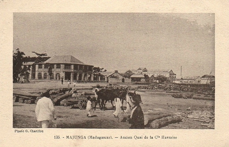 Majunga anc quai Cie Havraise