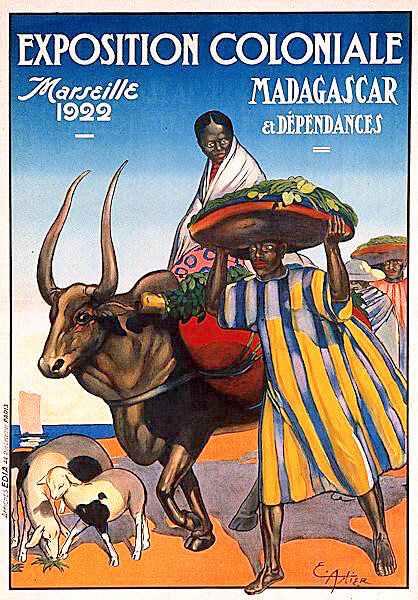 Expo coloniale Marseille, 1922, Madagascar