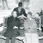 Maroc_1956_le_roi_et_Pinay