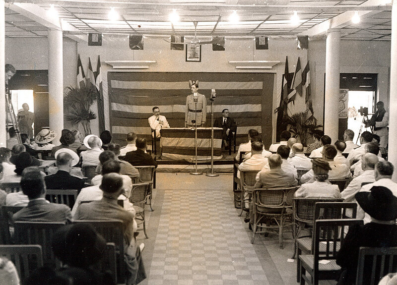 De Gaulle, 30 janv 1944, Brazzaville