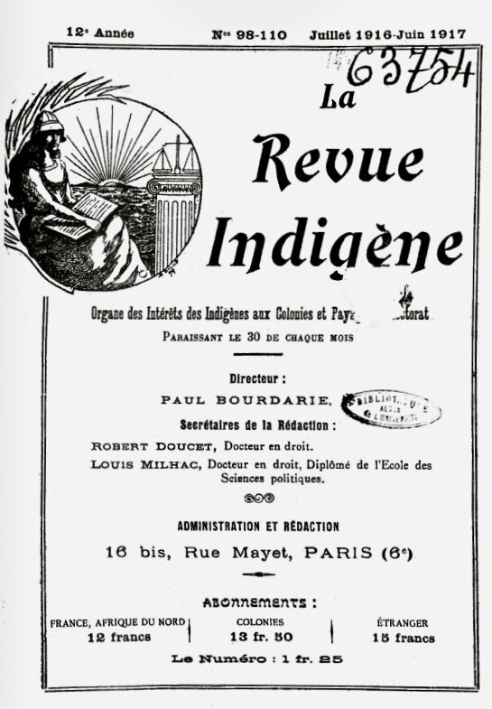 Revue Indigène 98 couv