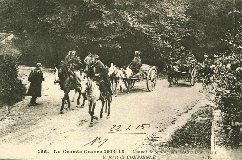 convoi spahis forêt