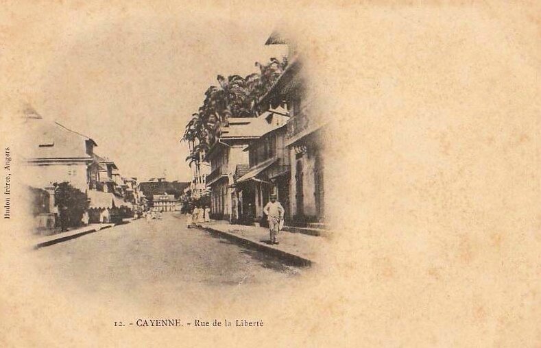 Cayenne rue de la Liberté