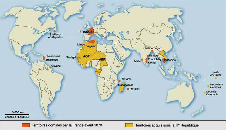 empire colonial français en 1914