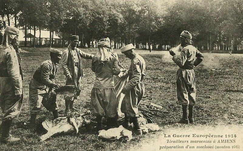 méchoui Tirailleurs marocains