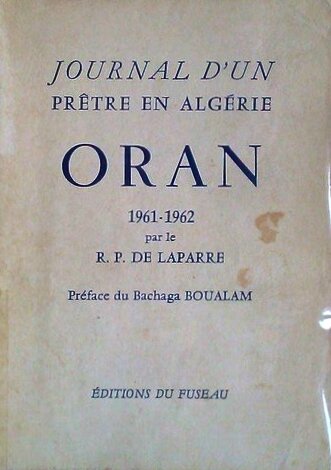 Journal d'un prêtre en Algérie couv