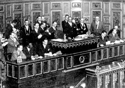 Monnerville président du Sénat