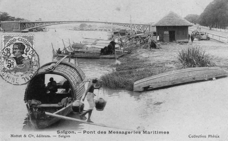 Saïgon pont messageries