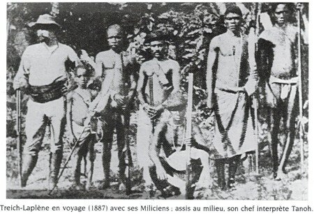 Trech_Laplene_avec_ses_miliciens_en_1887