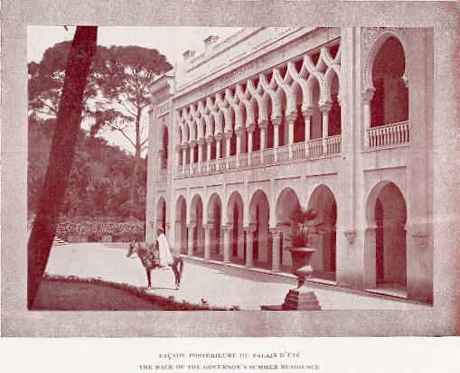 Fa�ade post�rieure du Palais d'�t�.