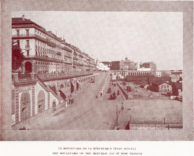 Le boulevard de la R�publique (Etat actuel).