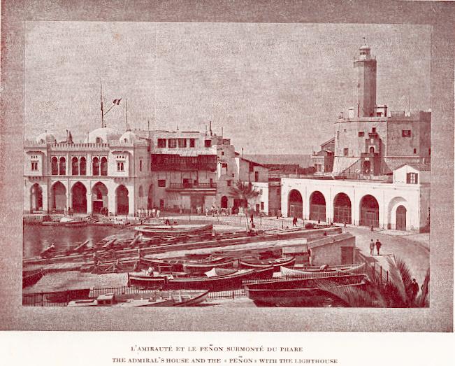 L'Amiraut� et le Penon surmont� du phare.