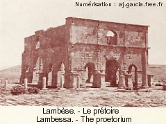Lamb�se. - Le pr�toire
