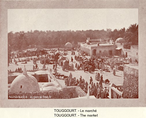 TOUGGOURT. - Le march�.
