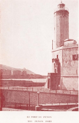 Le fort du Penon. (Amiraut� d'Alger)