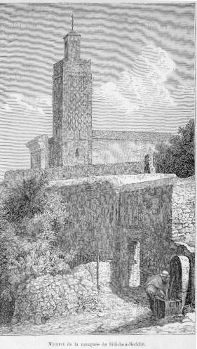 Minaret de la mosqu�e de Sidi-bou-Meddin.