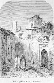 Pr�s la porte d'Alger � Cherchell.
